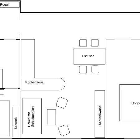 Skaterdorf Neuheim Apartment